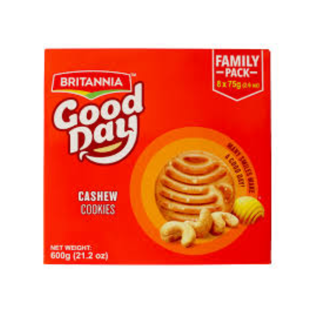 GD Cashew Cookies 600g (Britannia) Family Pack