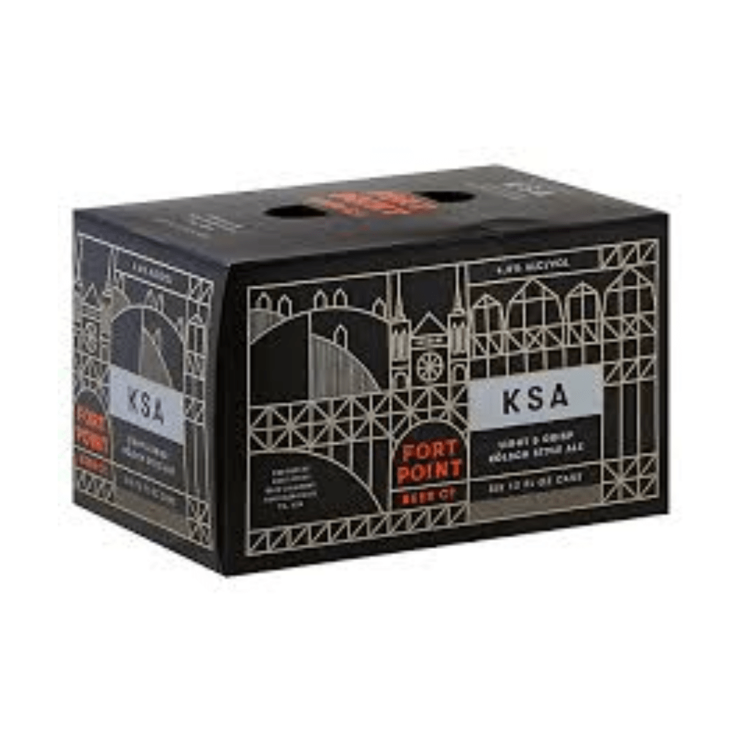 FORT POINT KSA Light & Crisp 12 oz (6 CANS)