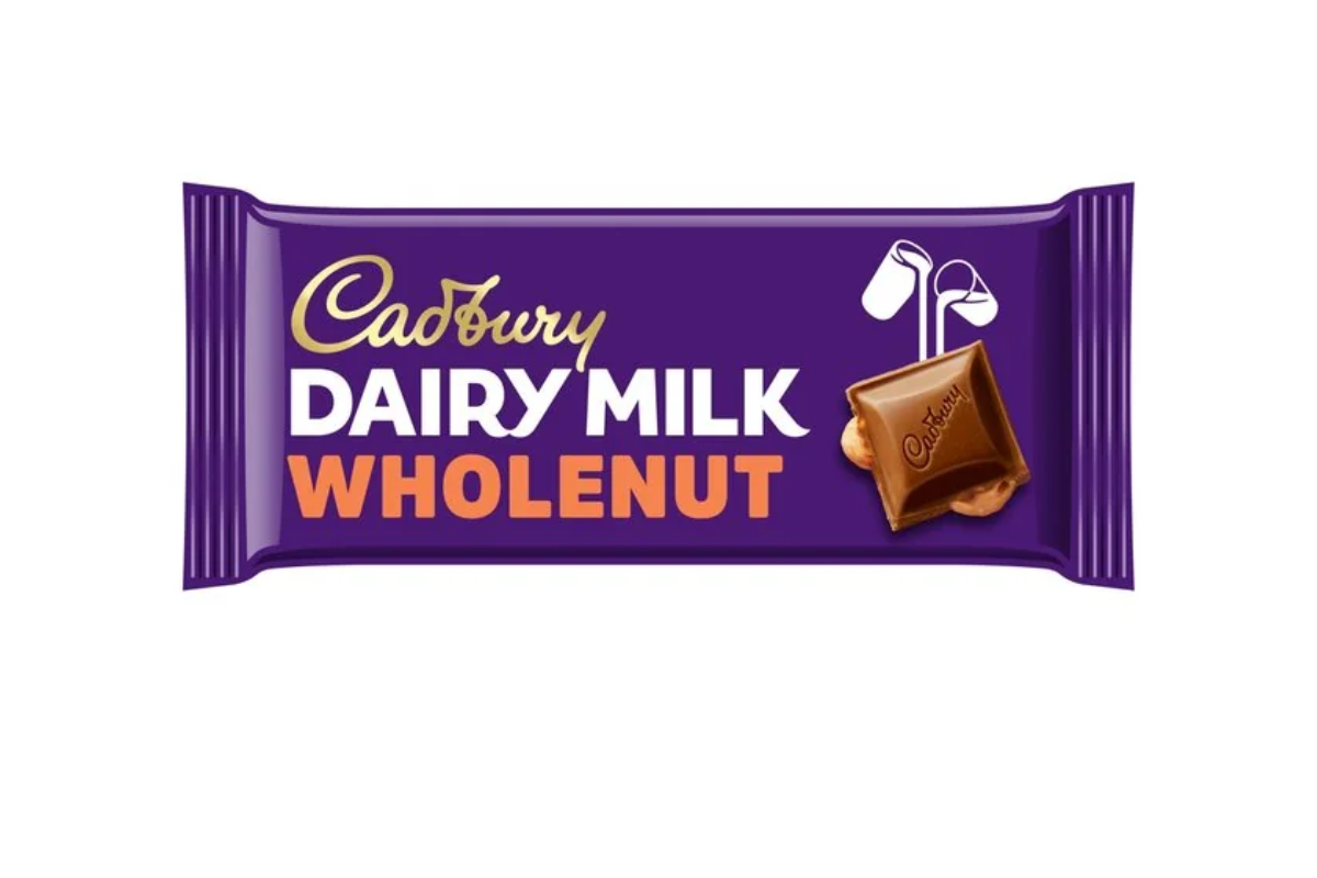 Cadbury Dairy Milk Wholenut – 120 g