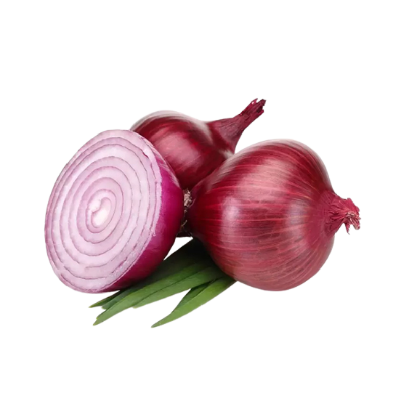 Fresh Red Onion 1 Count – Ideal for Salads & Cooking