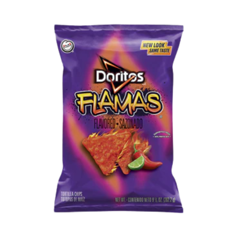 Doritos Flamas – 70g | Spicy Chili & Lime Tortilla Chips