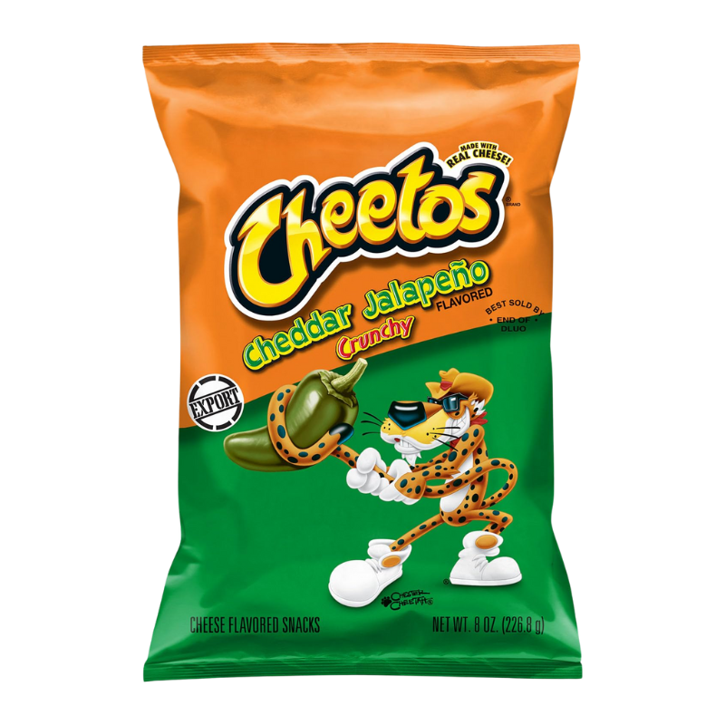 Cheetos Cheddar Jalapeño – 78g | Crunchy Cheese & Spicy Snack