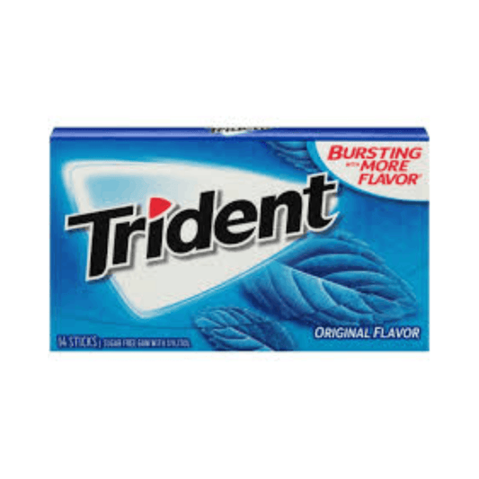 Trident, Original  Gum 14 pcs (Sugar Free)