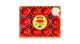 Hans Diya Baati Colour – 12 pcs Tray (Coloured Clay Diyas with Cotton Wicks)