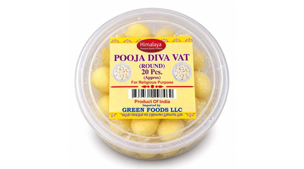 Himalaya Pooja Diva Vat Round (Cotton Wicks) – 20 pcs
