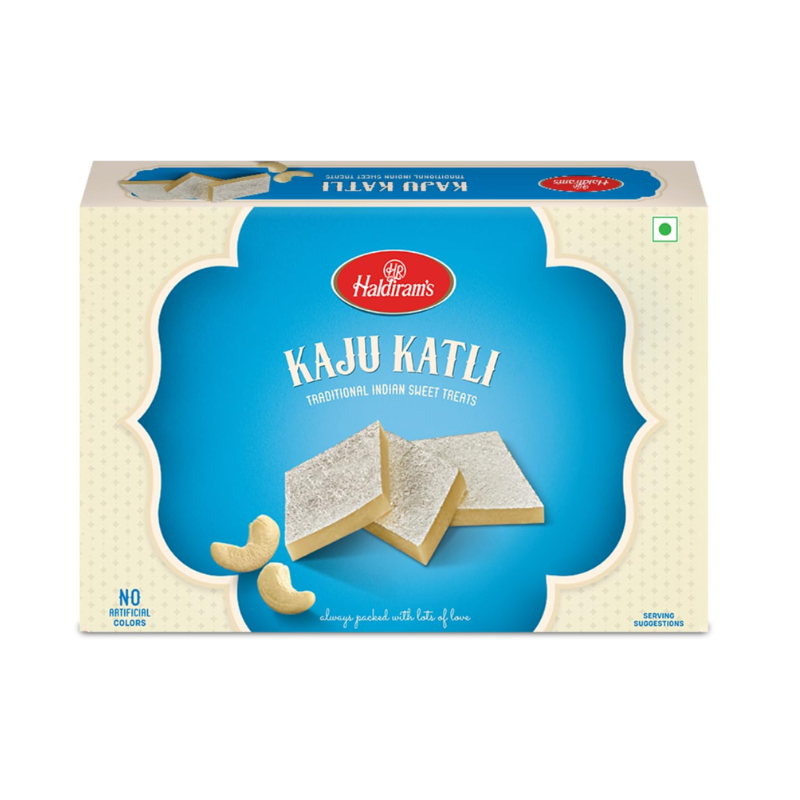 Haldiram's Kaju Katli Barfi – 255 g